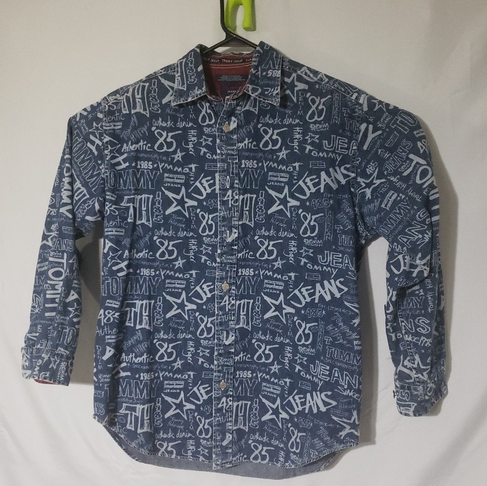 Vintage Tommy Jean's Denim Button Down